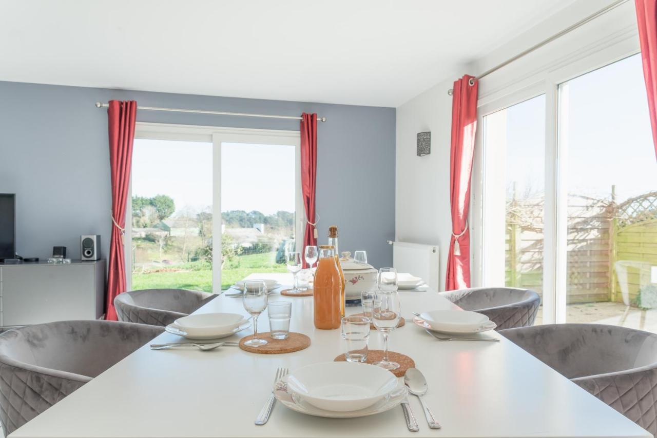 Penn Ar Roz - Grande Maison Familiale Proche Mer Saint-Pabu  Εξωτερικό φωτογραφία