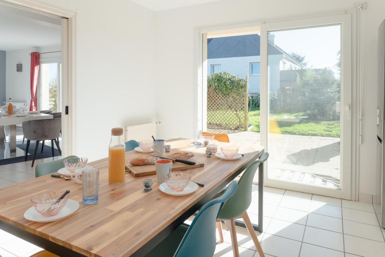 Penn Ar Roz - Grande Maison Familiale Proche Mer Saint-Pabu  Εξωτερικό φωτογραφία